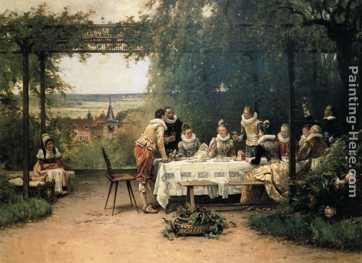 Adrien Moreau Toast to the heir presumptive